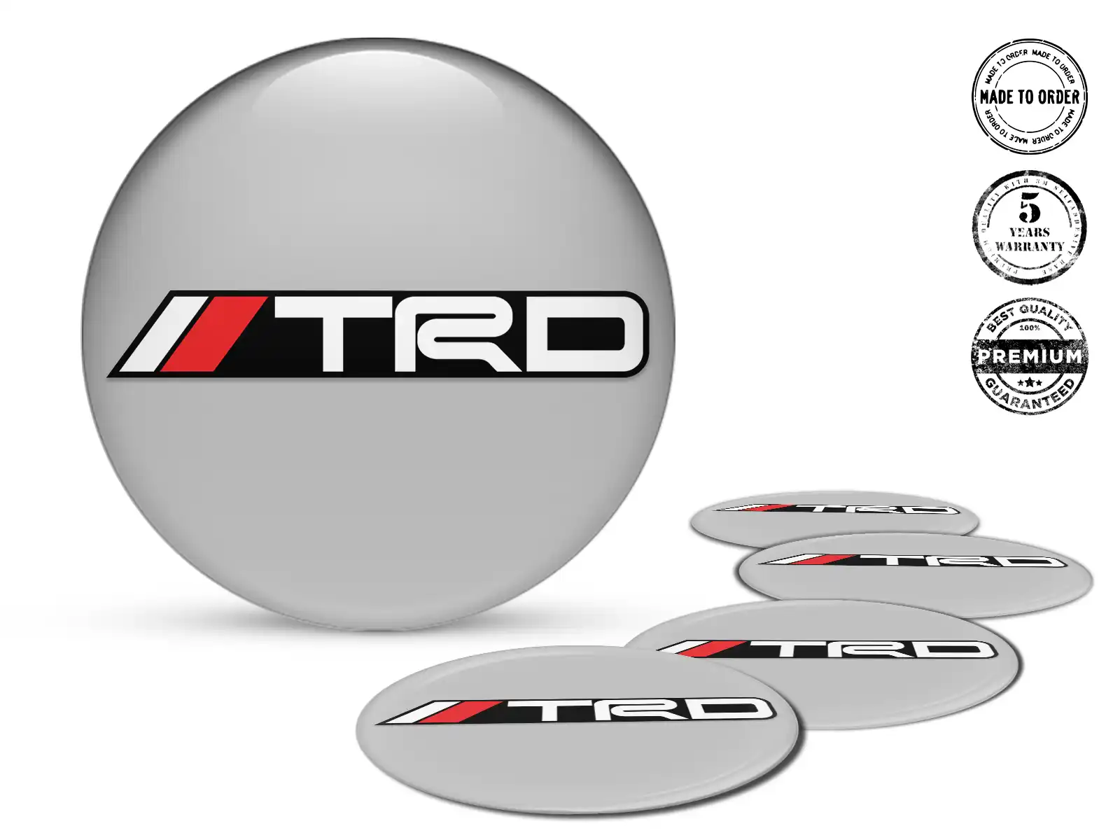 Toyota TRD Pegatinas Bombadas Precisión Nexus Interestelar